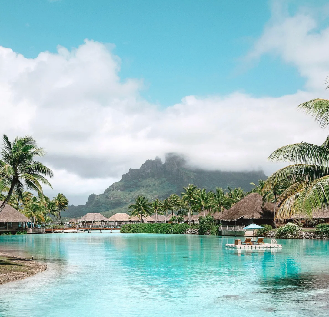 French Polynesia Landscape