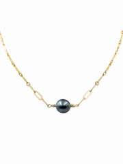 Mixed Chain Tahitian Pearl Necklace