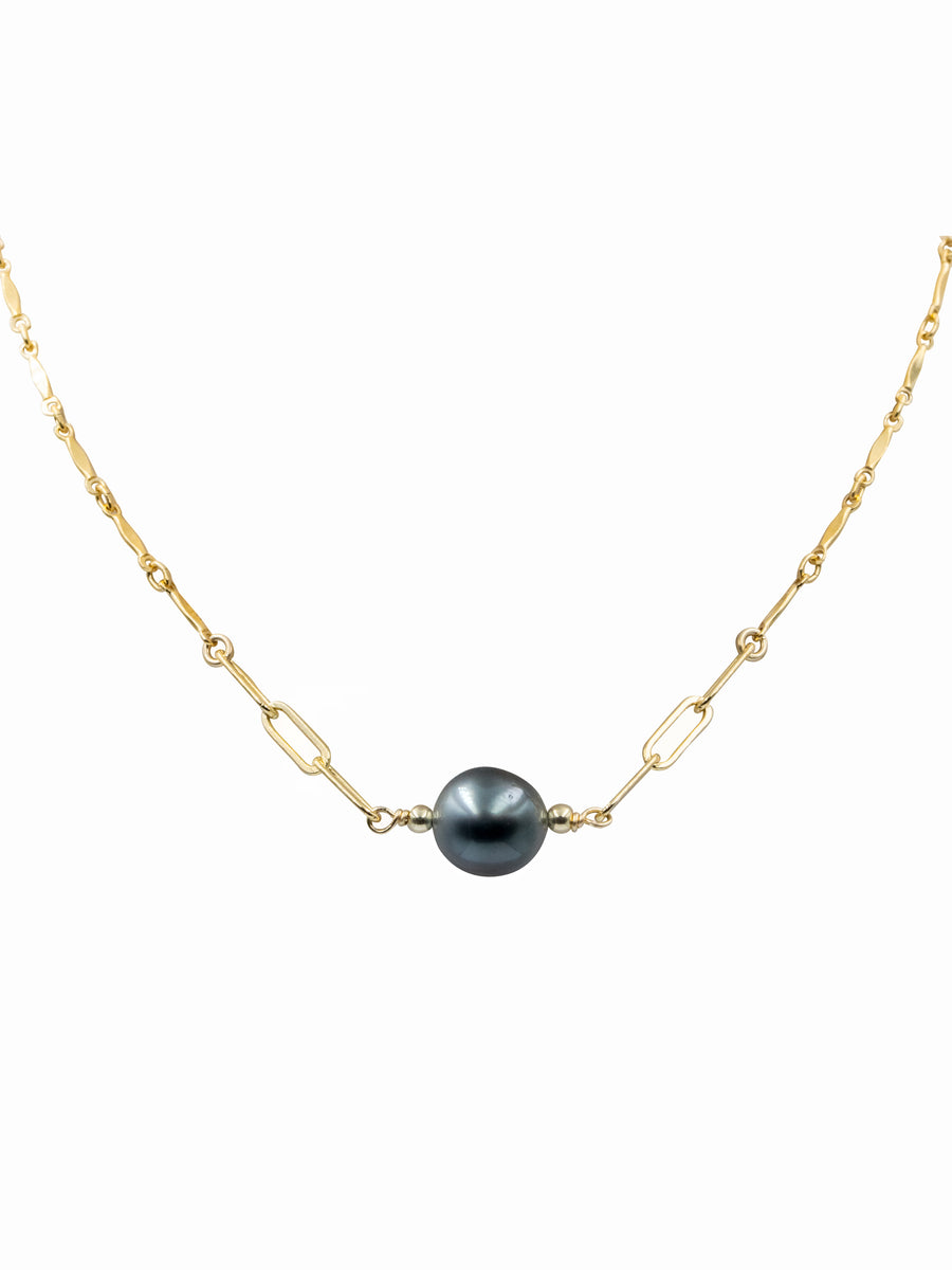 Mixed Chain Tahitian Pearl Necklace