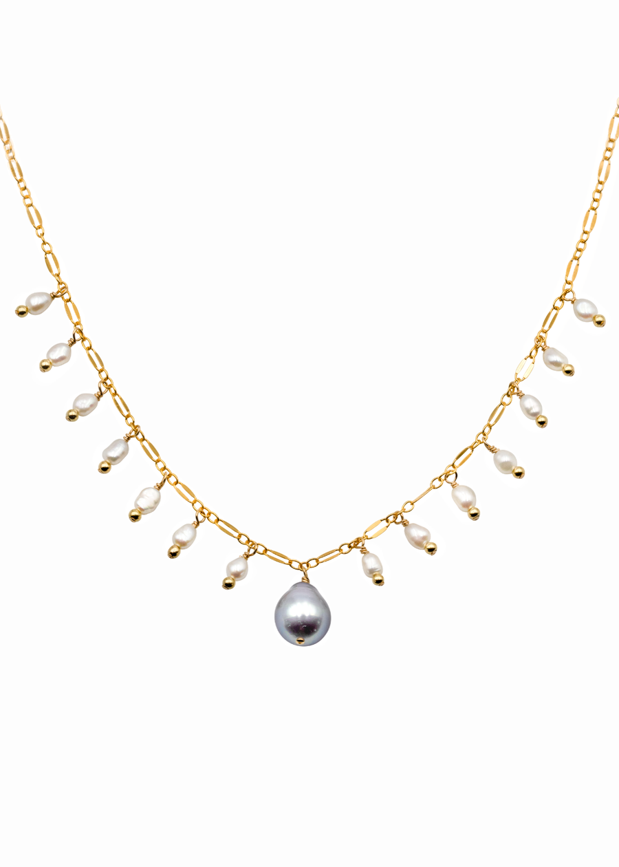 Freshwater Charm Necklace