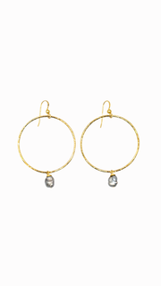 Tahitian Keshi Hoops