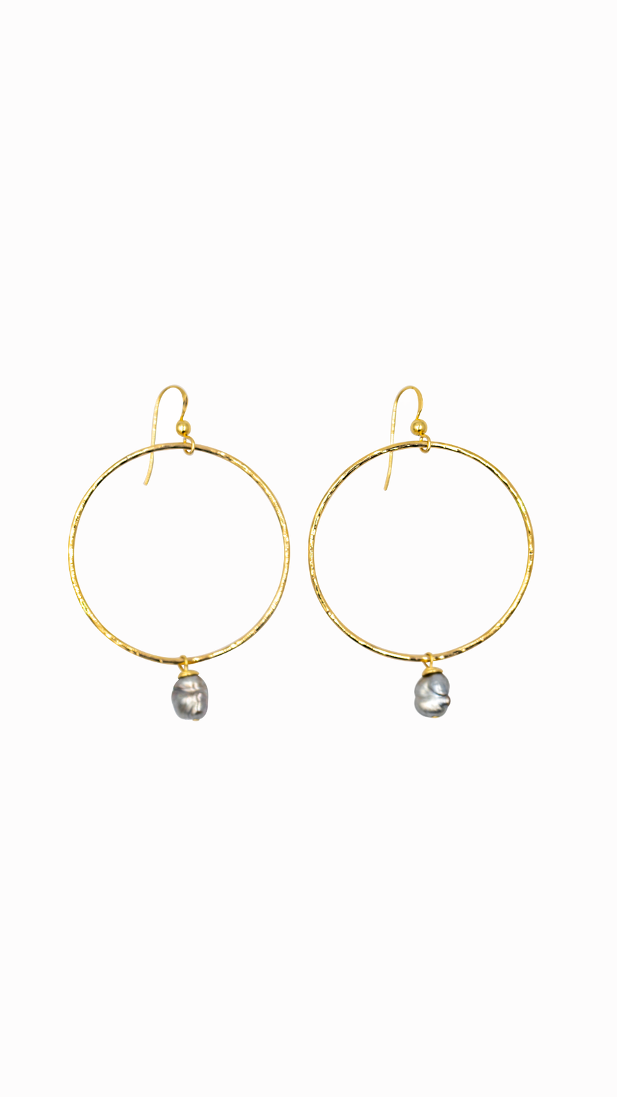 Tahitian Keshi Hoops