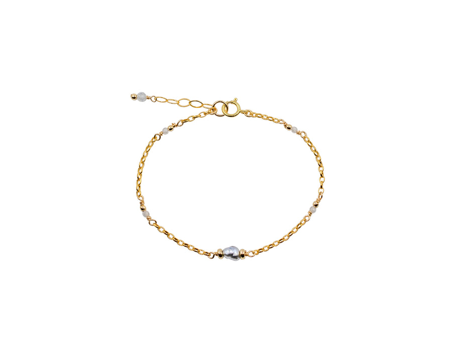 Vairea Tiny Keshi Satellite Bracelet